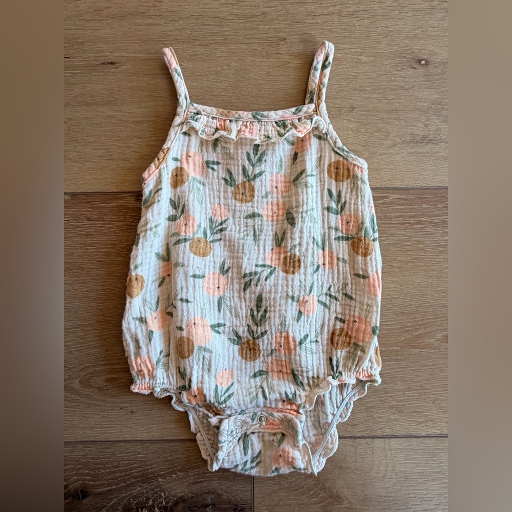 Zoey and Miles Baby Romper